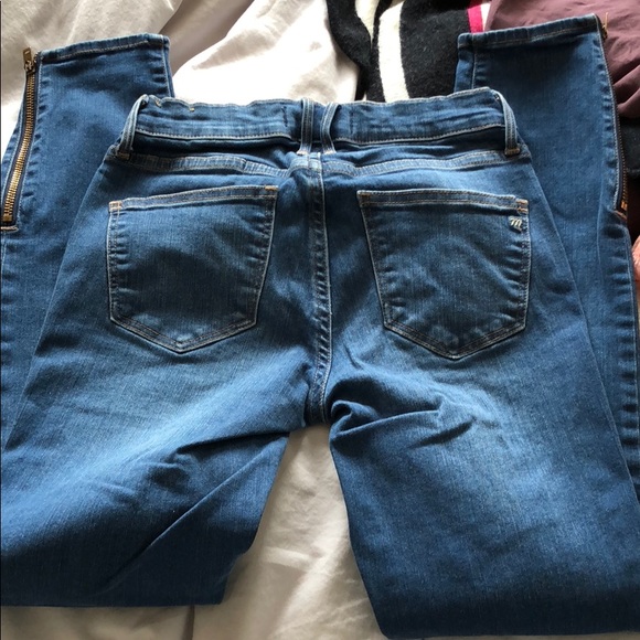 Madewell Skinny Skinny Zip Jeans - Picture 6 of 7